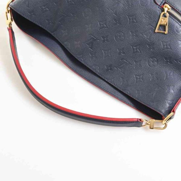 5 Louis Vuitton Amplant Mary Shoulder Bag Navy Leather