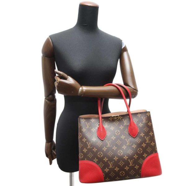 5 Louis Vuitton Fladrin 2 Way Shoulder Bag Monogram Cerise Red