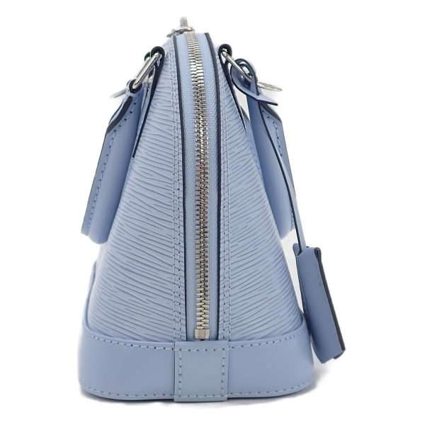 5 Louis Vuitton Epi Alma BB 2WAY Bag Blue Nuage