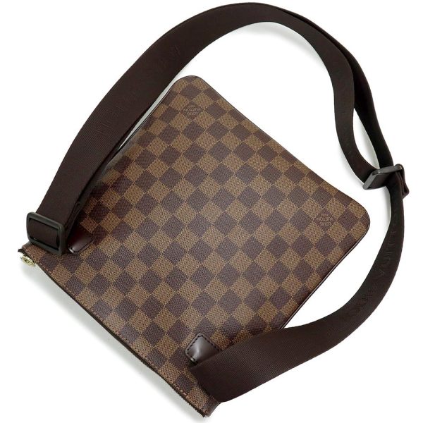 5 Louis Vuitton Melville Shoulder Bag Diagonal Hanging Damier Brown