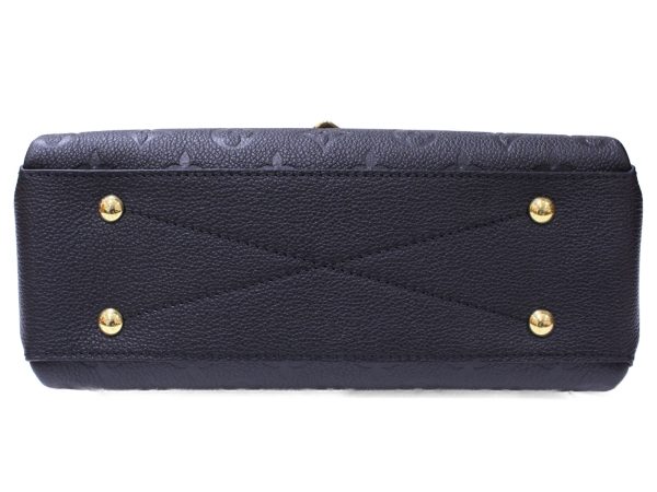 5 Louis Vuitton Georges BB Handbag Shoulder bag Monogram Implant Black
