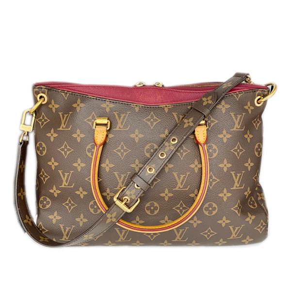 5 Louis Vuitton Pallas Monogram Rose Handbag Shoulder Bag