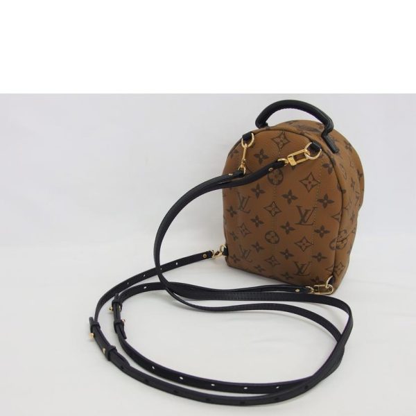 5 Lv Louis Vuitton Palm Springs Bag Pack Mini Monogram Reverse