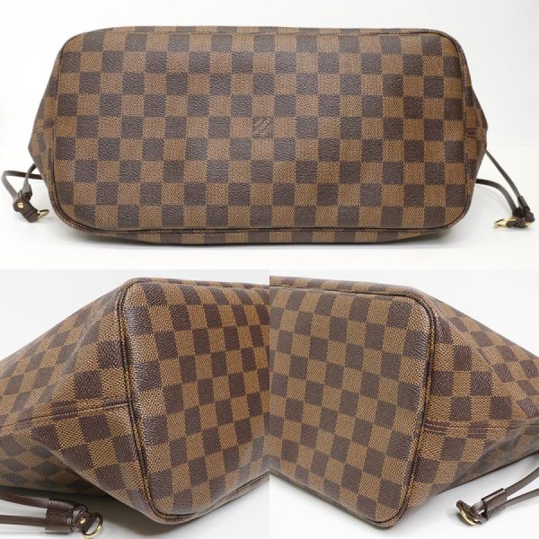 5 LV Louis Vuitton Damier Neverfull MM Tote Bag