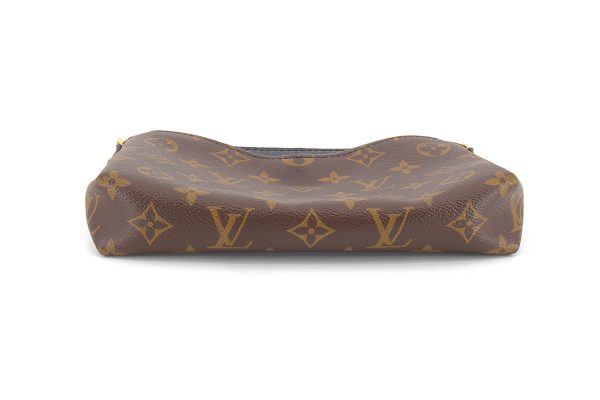 5 Louis Vuitton Para Scratch 2way Shoulder Bag Monogram Canvas X Leather Brown X Black X Gold