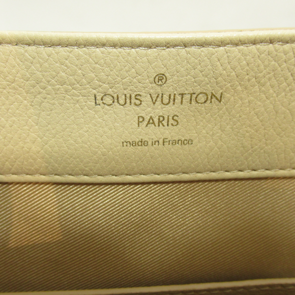 6 Louis Vuitton Lock Me PM Shoulder Bag PVC Coated Canvas Beige