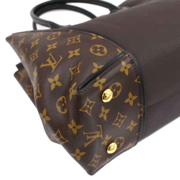 6 Louis Vuitton W Tote PM Monogram Canvas Leather