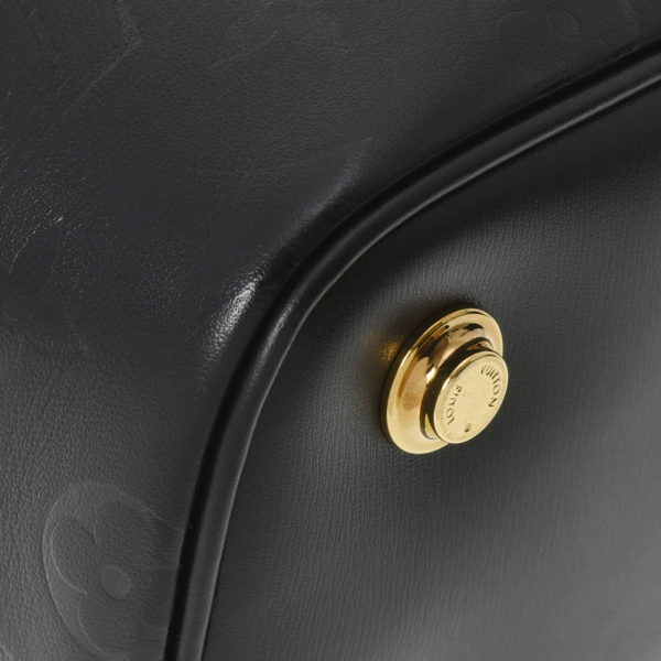 6 Louis Vuitton Vanity PM Black Leather Handbag