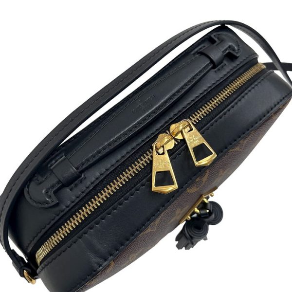 6 Louis Vuitton Santonge Monogram Shoulder Bag Noir