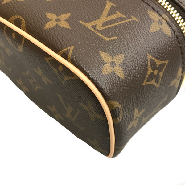 6 Louis Vuitton Vanity Mini Monogram Handbag Leather Brown