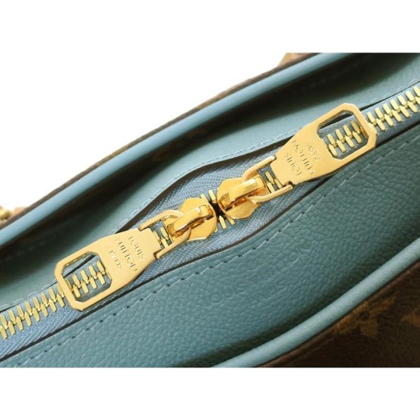 6 Louis Vuitton Pallas Monogram Shoulder Bag Blue Ciel