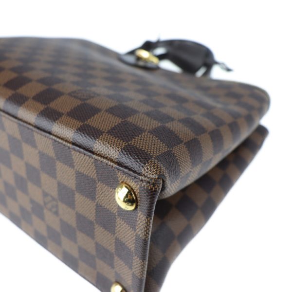 6 Louis Vuitton Brompton Handbag Damier Canvas Ebene Tote Bag