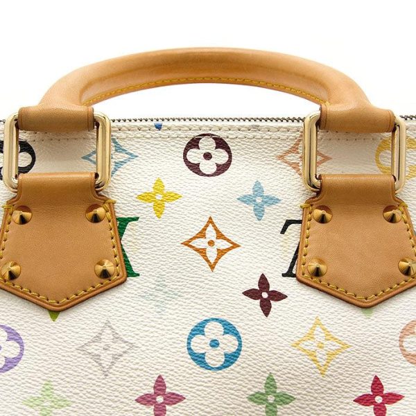 6 Louis Vuitton Handbag Monogram Multicolor Speedy 30