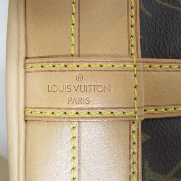 6 Louis Vuitton Noe Shoulder Bag Monogram Pvc coated Canvas Brown