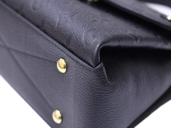 6 Louis Vuitton Georges BB Handbag Shoulder bag Monogram Implant Black