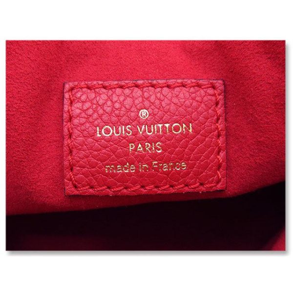 6 Louis Vuitton Shoulder Bag Surene BB Monogram Red