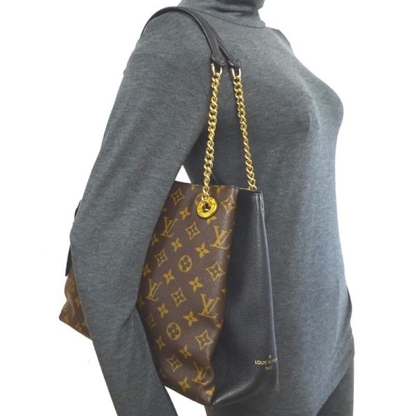 6 Louis Vuitton Surene MM Tote Bag Monogram Canvas