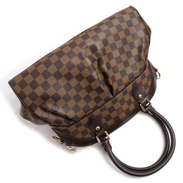 6 Louis Vuitton Trevi PM 2 Way Handbag Shoulder Bag Damier Brown