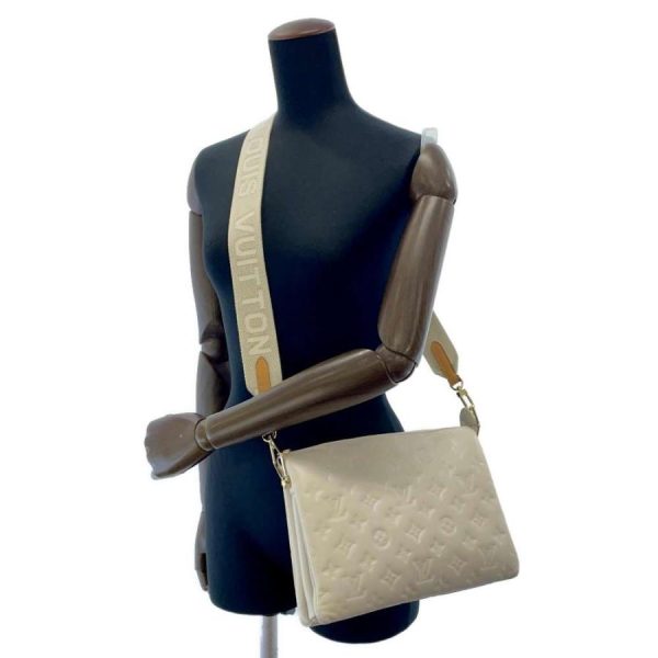 6 Louis Vuitton Coussin PM 3 Way Clutch Bag Shoulder Bag Lamb Leather Monogram