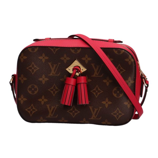 7 Louis Vuitton Santonge Monogram Shoulder Bag Freesia X Brown X Pink