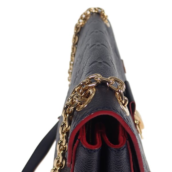 7 Louis Vuitton Vavin PM Shoulder Bag Emplant Marine Rouge Gold Hardware