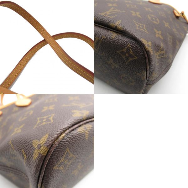 7 Louis Vuitton Neverfull PM Tote Bag PVC Coated Canvas Monogram Brown