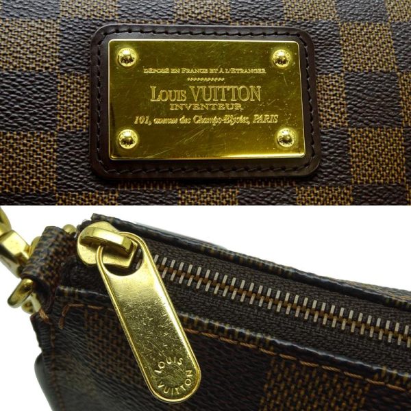 7 Louis Vuitton Shoulder Bag Damier Ebene Brown