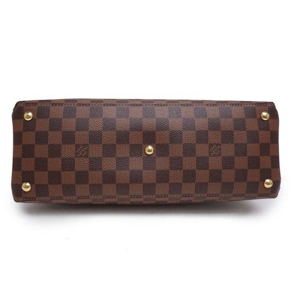 7 Louis Vuitton Riverside Diagonal Damier Ebene Shoulder Bag