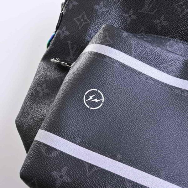 7 Louis Vuitton Eclipse Fragment Apollo Backpack Rucksack Hiroshi Fujiwara Black PVC