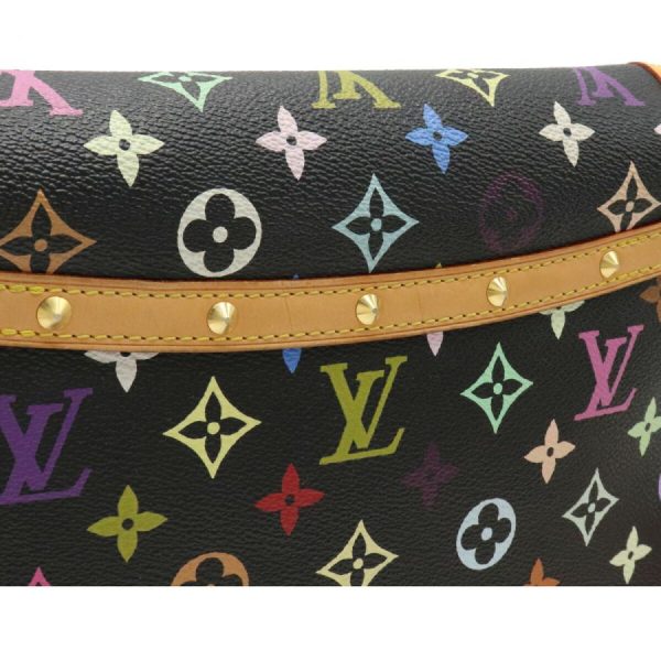 7 Louis Vuitton Monogram Multicolor Sologne Shoulder Bag Diagonal Noir