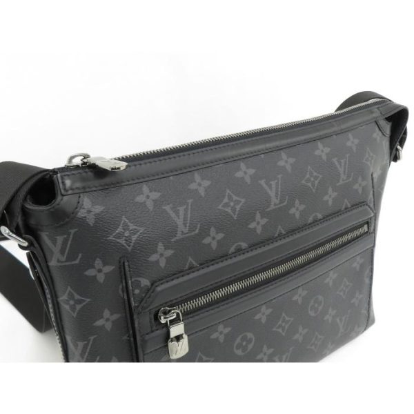 7 Louis Vuitton Odyse Messenger PM Shoulder Bag Monogram Eclipse Black