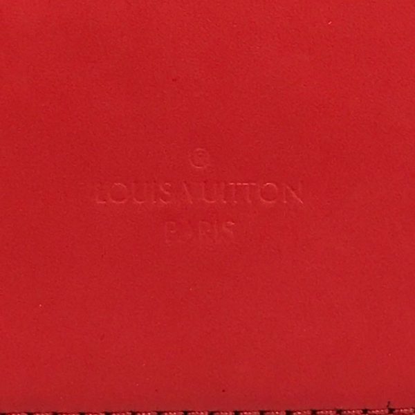 8 Louis Vuitton Monogram Saintonge Shoulder Bag Leather Brown Red