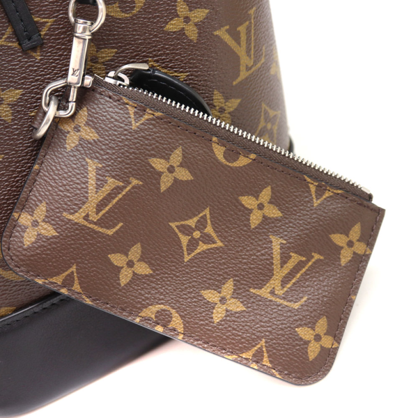 8 Louis Vuitton NM PM Handbag Monogram Canvas Brown Black