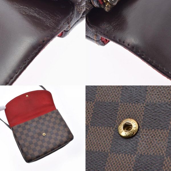 8 Louis Vuitton Twice Shoulder Bag Damier Ebene