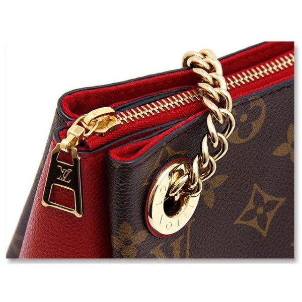 8 Louis Vuitton Shoulder Bag Surene BB Monogram Red