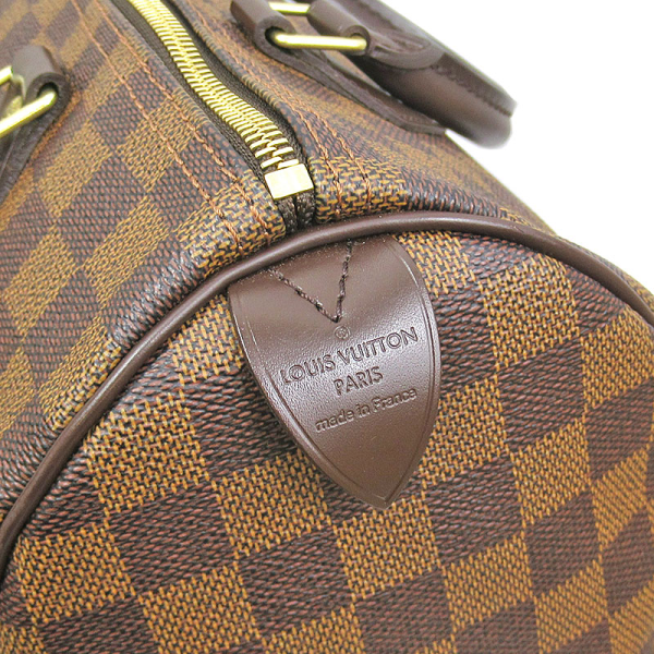 8 Louis Vuitton Speedy 30 Damier Ebene Boston Bag