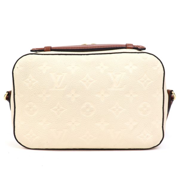 9 Louis Vuitton Santonge Monogram Implant Crème Caramel Shoulder Bag