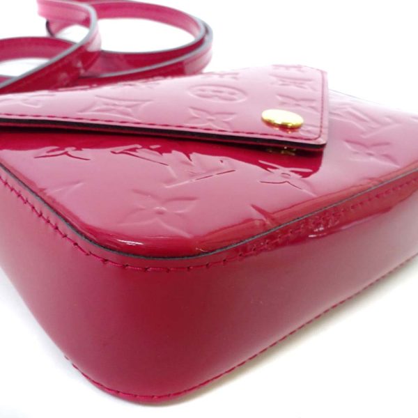 9 Louis Vuitton Sac Lucie Vernis Shoulder Bag Rose Andean Pink Vernis Leather