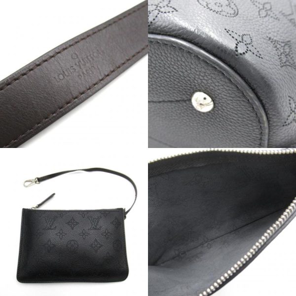 9 Louis Vuitton 2 Way Shoulder Bag Girolatta Black Leather