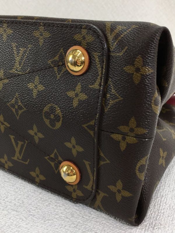 9 Louis Vuitton Olympe Monogram Canvas Orolle Pvc Brown