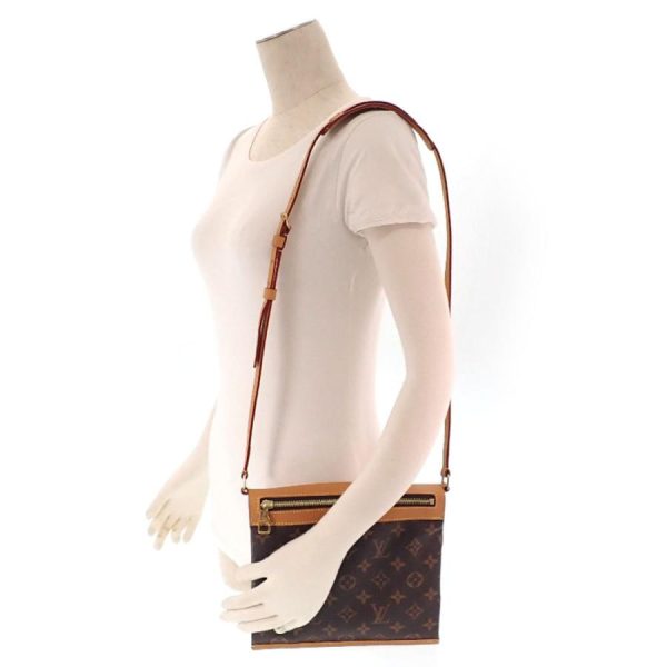 9 Louis Vuitton Monogram Saumur Messenger PM Brown Shoulder Bag