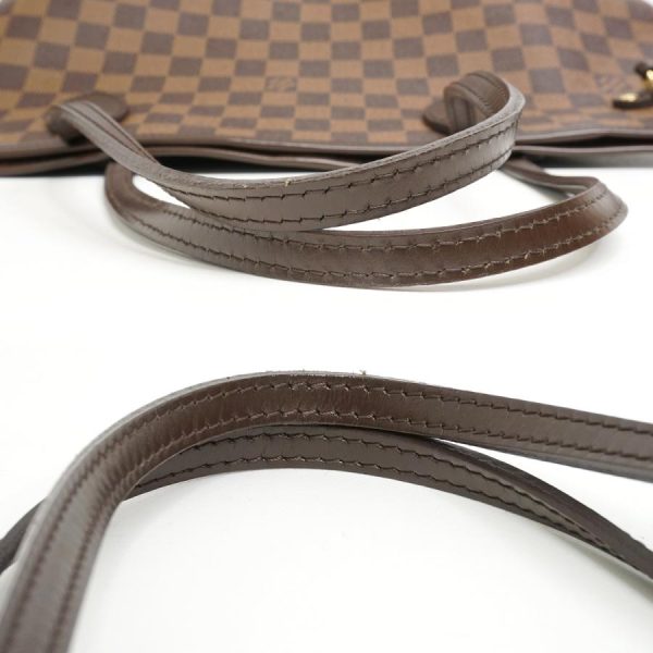 9 LV Louis Vuitton Damier Neverfull MM Tote Bag