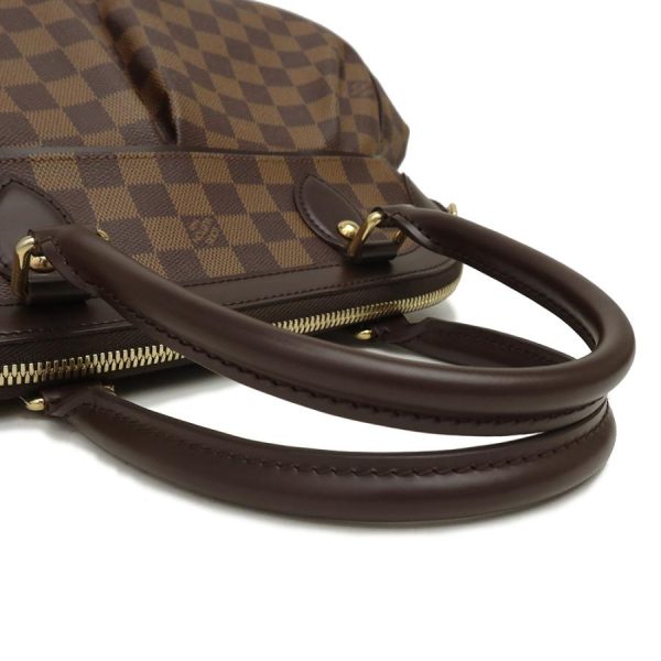 9 Louis Vuitton Trevi PM 2 Way Diagonal Shoulder Handbag Damier Brown