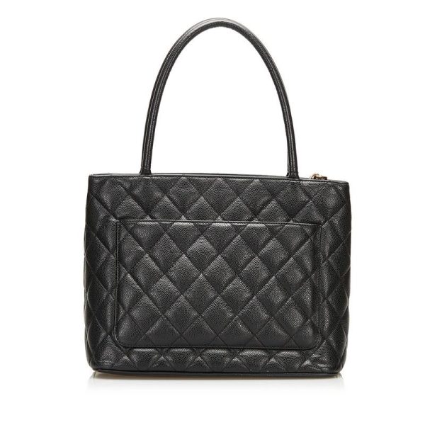 ginzaparis2 214 84164 2 d 20221223104737 Chanel Matelasse Reissue Tote Gold Hardware Handbag Tote Bag Black Caviar Skin