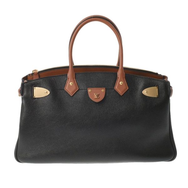 ginzo1116 800000105827000 i 20221222195732 Louis Vuitton All Set MM Nicolas Ghesquière Handbag Black Brown