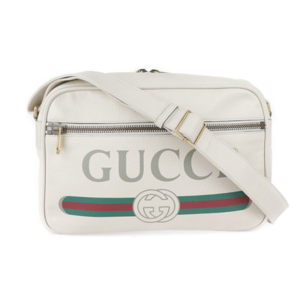 justbag03 Gucci Shoulder Bag Leather Ivory