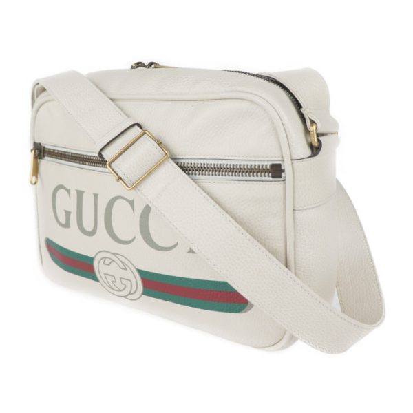 justbag04 Gucci Shoulder Bag Leather Ivory