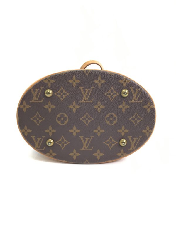 justbag04 Louis Vuitton Petit Bucket Tote Bag Monogram Canvas Brown