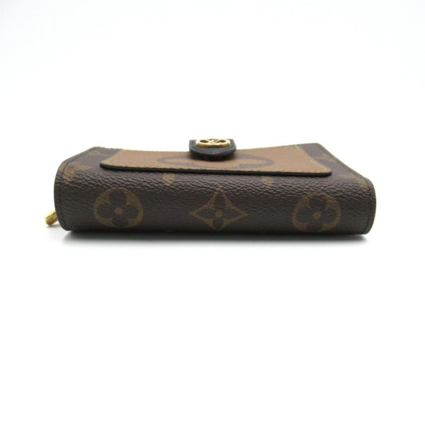 justbag04 Louis Vuitton Portefeuille Juliet Bifold Wallet Monogram Reverse Brown Wallet