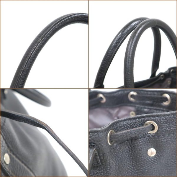 justbag05 Louis Vuitton TB Shoe Tobago Leather Tote Bag Black